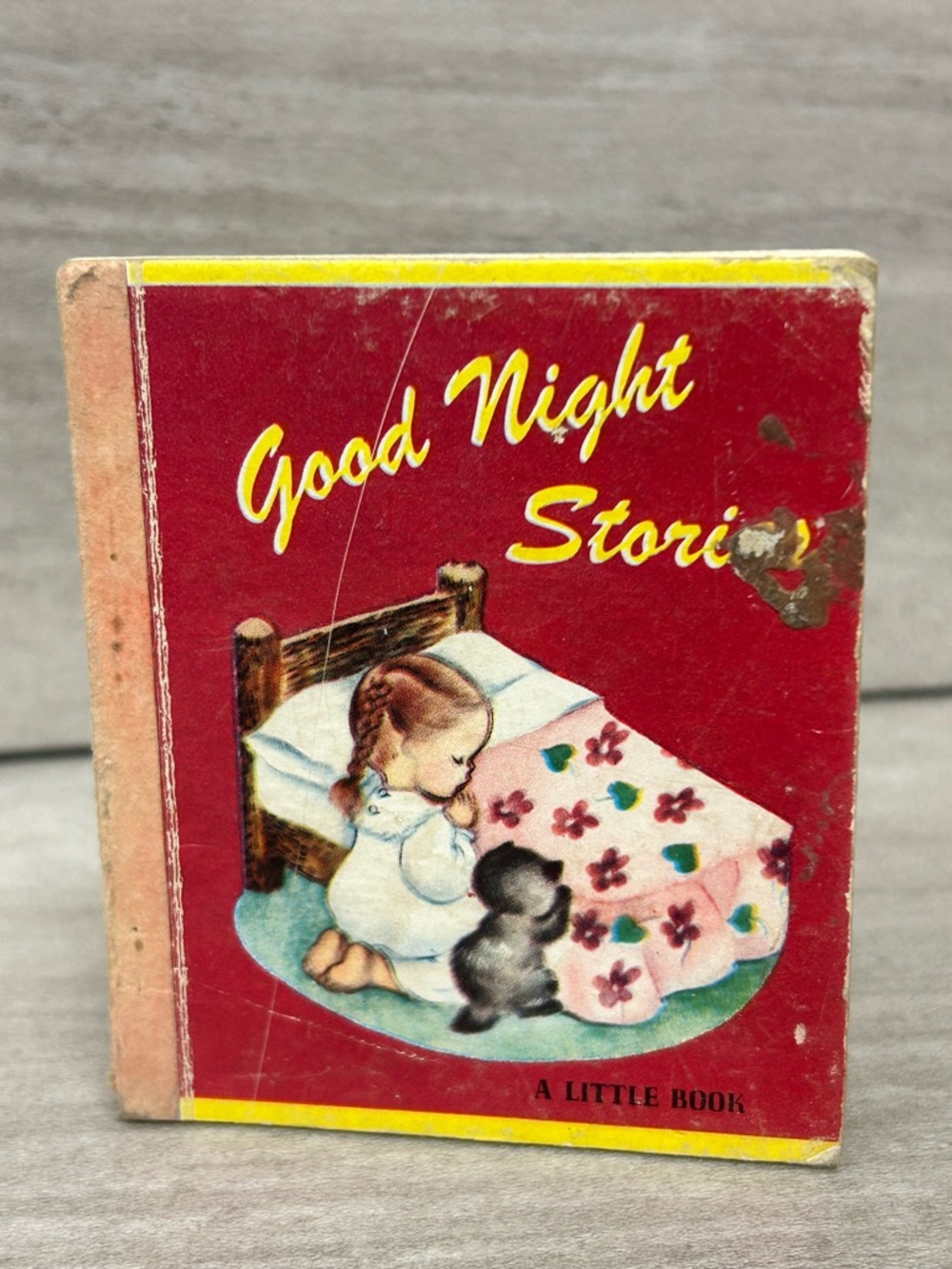 1940s Little Book Good Night Stories Writing on inside of book please see pics